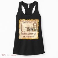 Behold The Field Medieval Dank Meme Women's Tank Top thumb 0