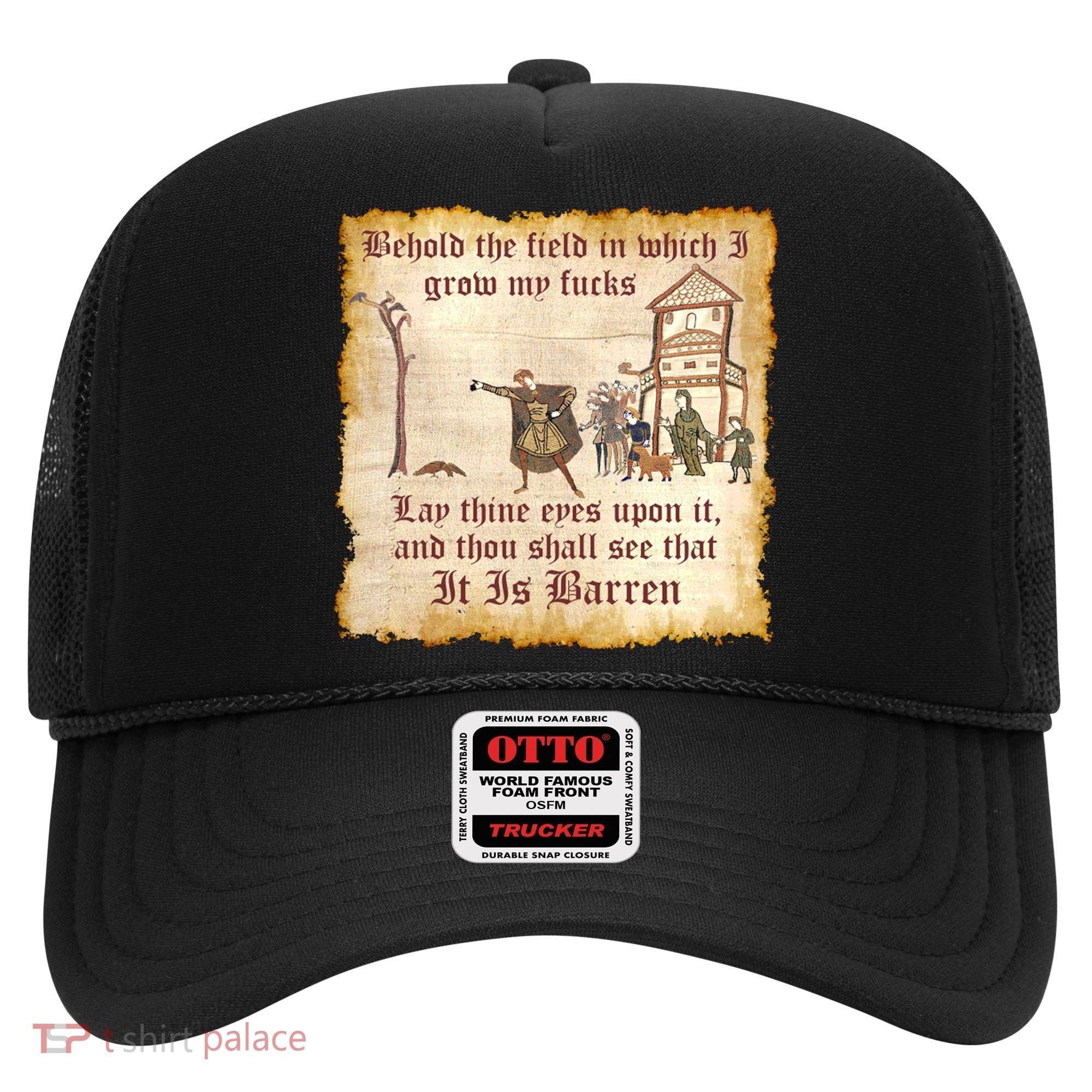 Behold The Field Medieval Dank Meme Hat