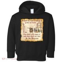 Behold The Field Medieval Dank Meme Toddler Hoodie thumb 0
