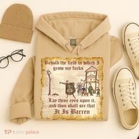 Behold The Field Medieval Dank Meme Hoodie thumb 4