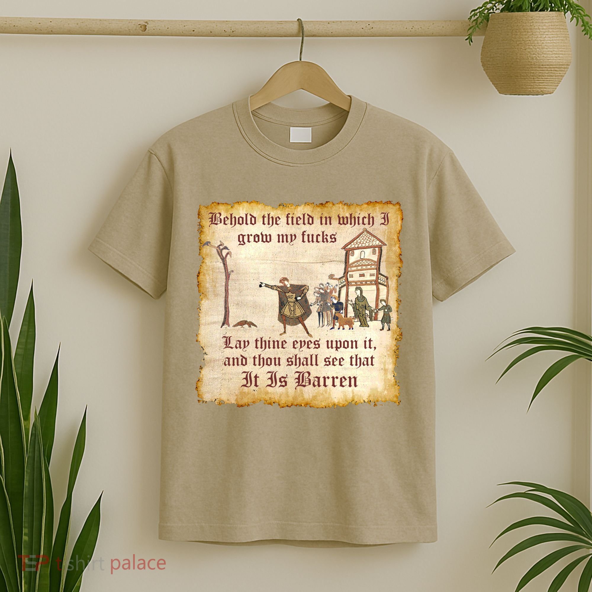 Behold The Field Medieval Dank Meme T-Shirt