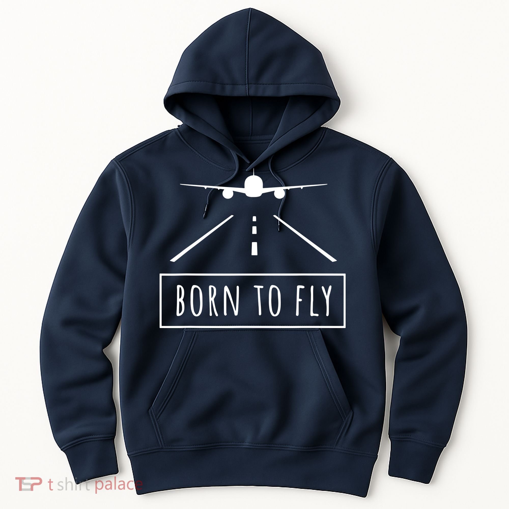 Born To Fly Aviation Pilot Flying Airplane Aircraft Gift Hoodie