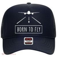 Born To Fly Aviation Pilot Flying Airplane Aircraft Gift Hat thumb 0