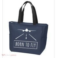 Born To Fly Aviation Pilot Flying Airplane Aircraft Gift Tote Bag thumb 3