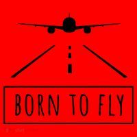 Born To Fly Aviation Pilot Flying Airplane Aircraft Gift Santa Hat thumb 1