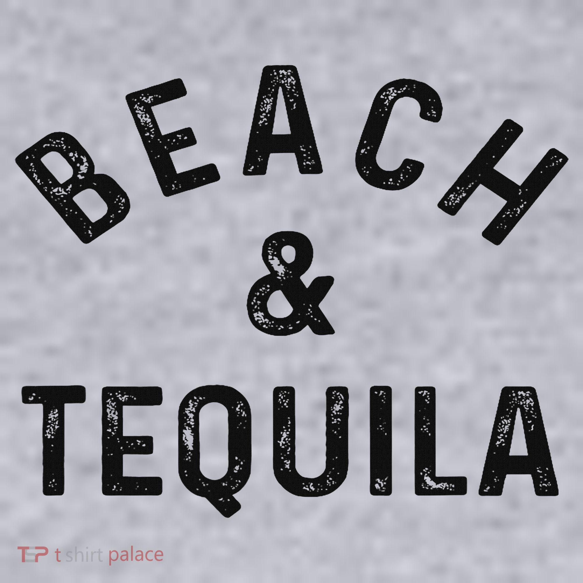 Beach & Tequila Funny Summer Vacation Saying Slogan Women's Sweatshirt
