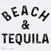 Beach & Tequila Funny Summer Vacation Saying Slogan Mousepad thumb 1