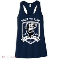 Born To Fish Forced To Work Fisher Man Women's Tank Top thumb 0