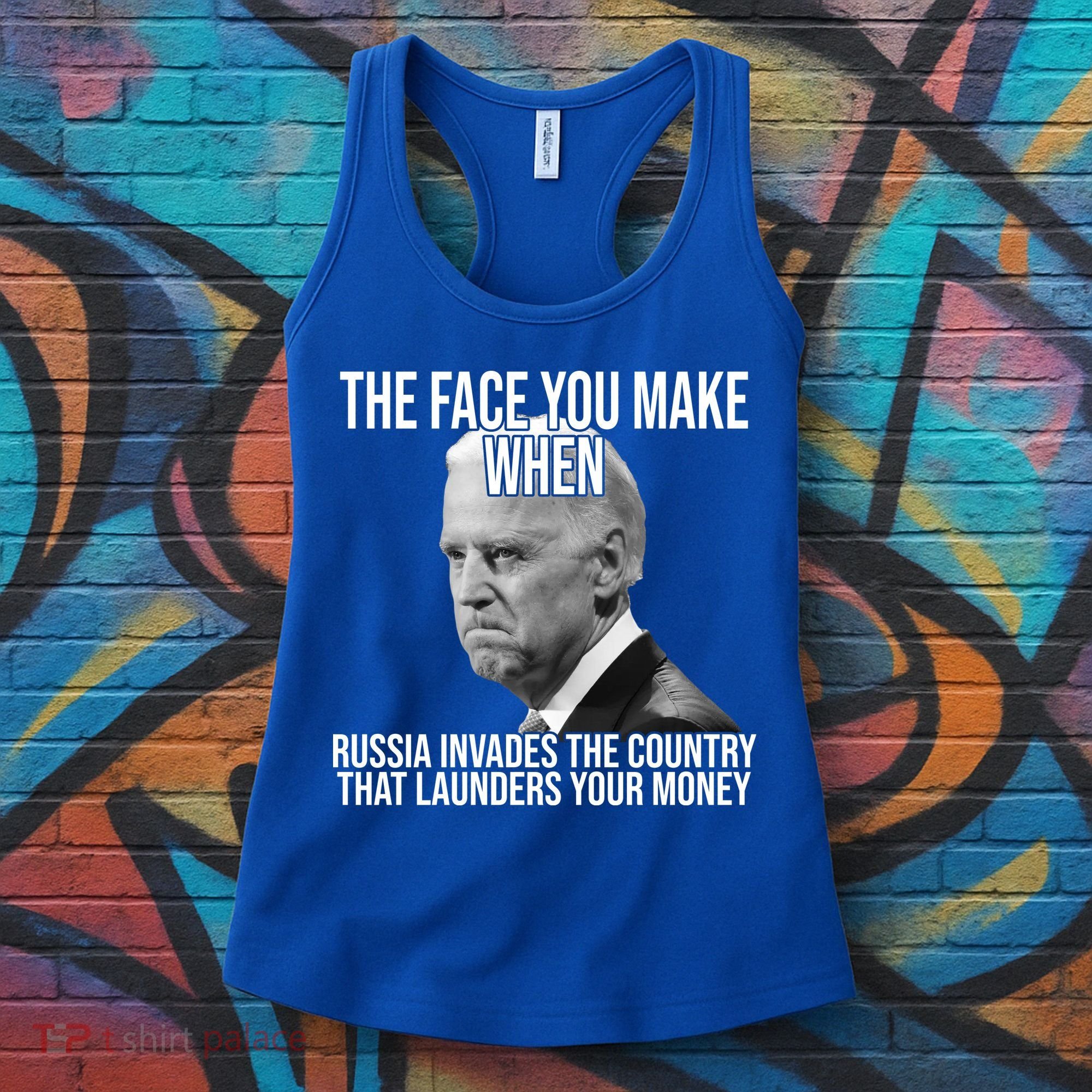 Biden The Face You Make When Russia Invades The Country Women's Tank Top