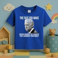 Biden The Face You Make When Russia Invades The Country Toddler T-Shirt thumb 3