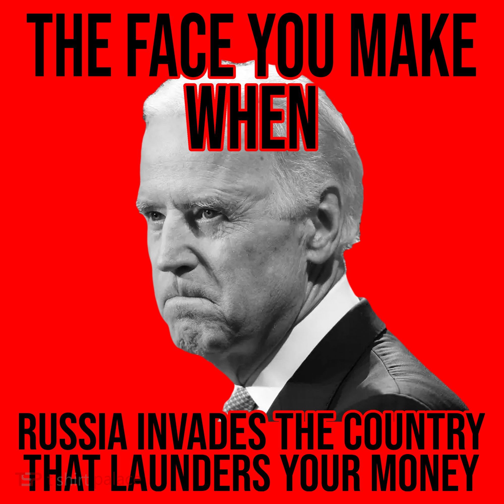 Biden The Face You Make When Russia Invades The Country Santa Hat