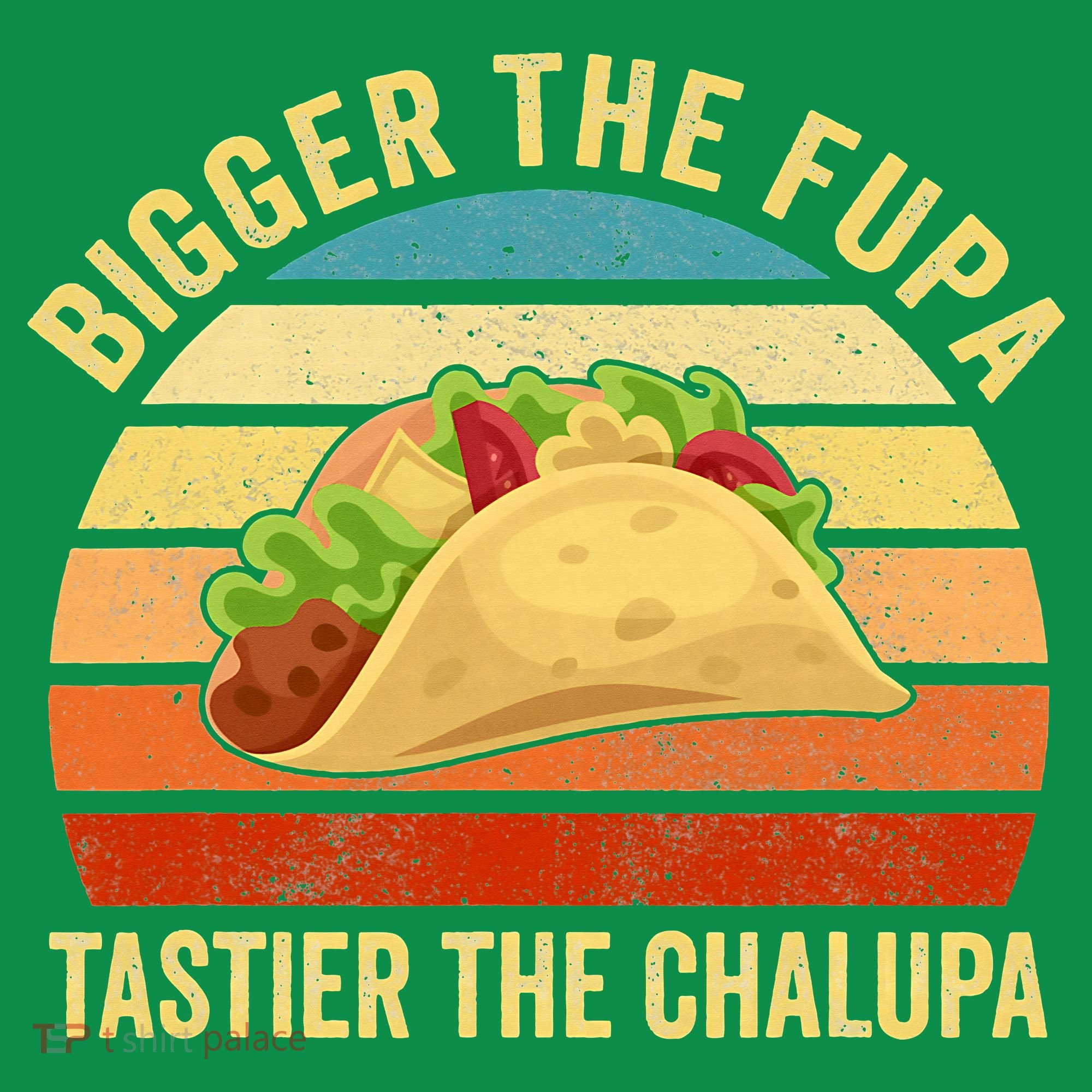 Bigger The Fupa Tastier The Chalupa Women's Flannel Pajama Set