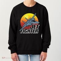 Born To Fly Fighter Jet Plane Airplane Women's Sweatshirt thumb 0