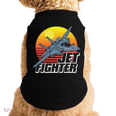 Born To Fly Fighter Jet Plane Airplane Doggie Tank