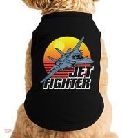 Born To Fly Fighter Jet Plane Airplane Doggie Tank thumb 0