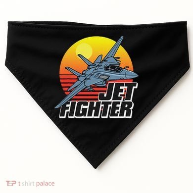 Born To Fly Fighter Jet Plane Airplane USA-Made Doggie Bandana