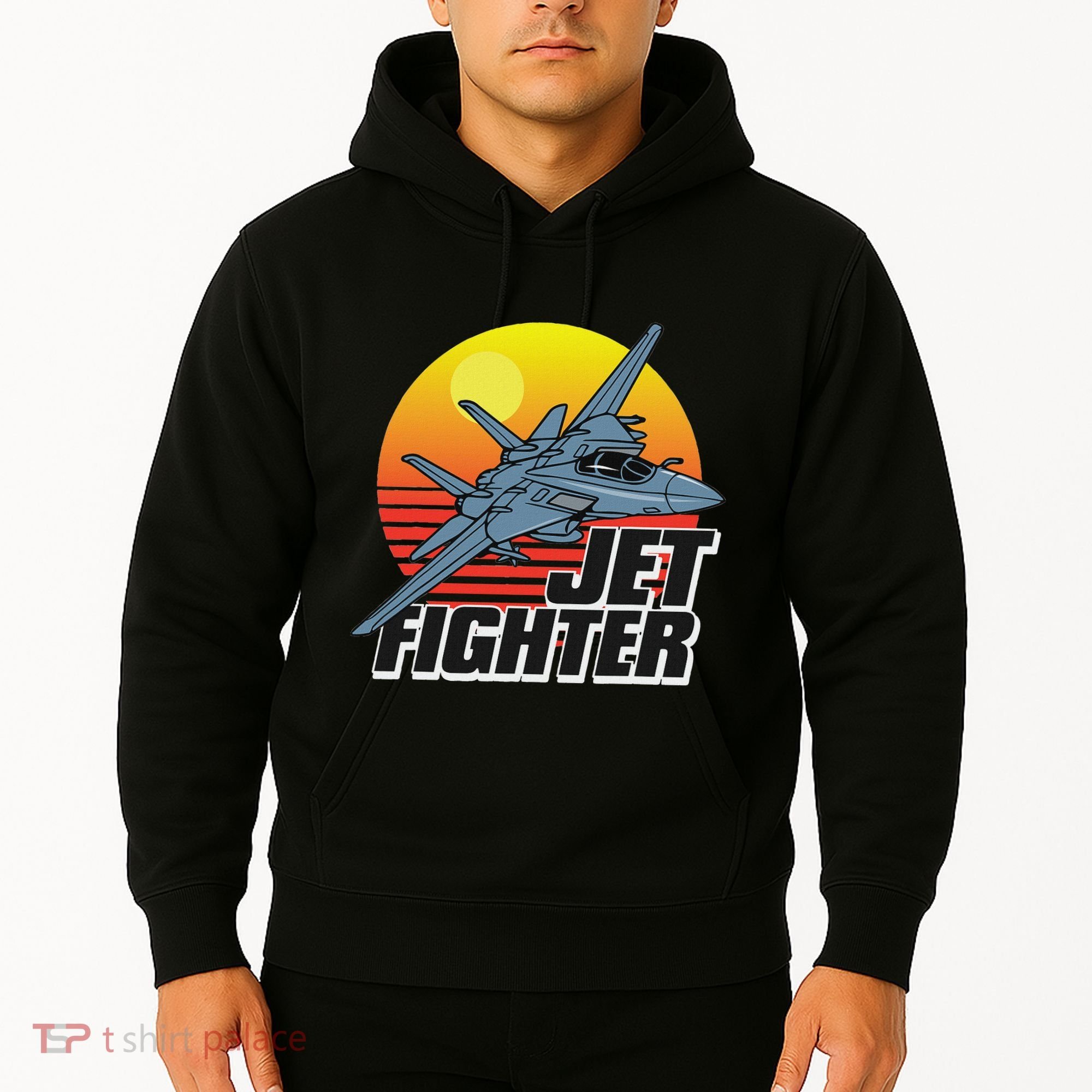 Born To Fly Fighter Jet Plane Airplane Hoodie