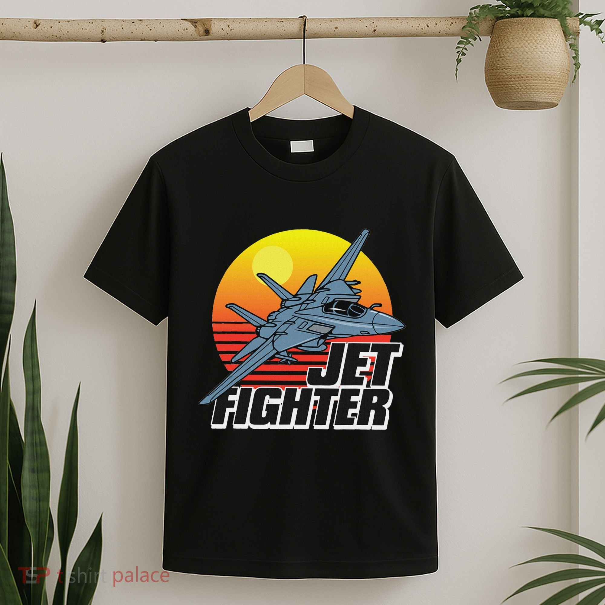 Born To Fly Fighter Jet Plane Airplane T-Shirt