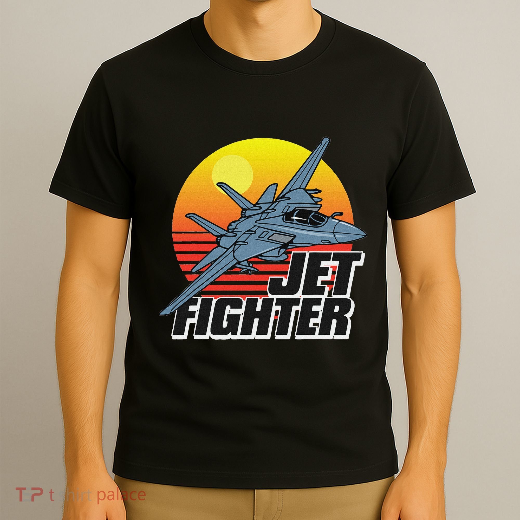 Born To Fly Fighter Jet Plane Airplane T-Shirt