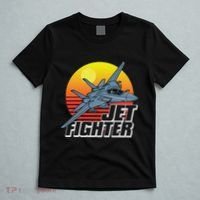 Born To Fly Fighter Jet Plane Airplane T-Shirt thumb 5