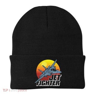 Born To Fly Fighter Jet Plane Airplane Beanie