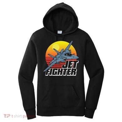 Born To Fly Fighter Jet Plane Airplane Women's Hoodie