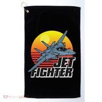 Born To Fly Fighter Jet Plane Airplane Golf Towel thumb 0