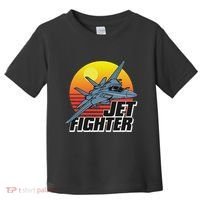 Born To Fly Fighter Jet Plane Airplane Toddler T-Shirt thumb 0