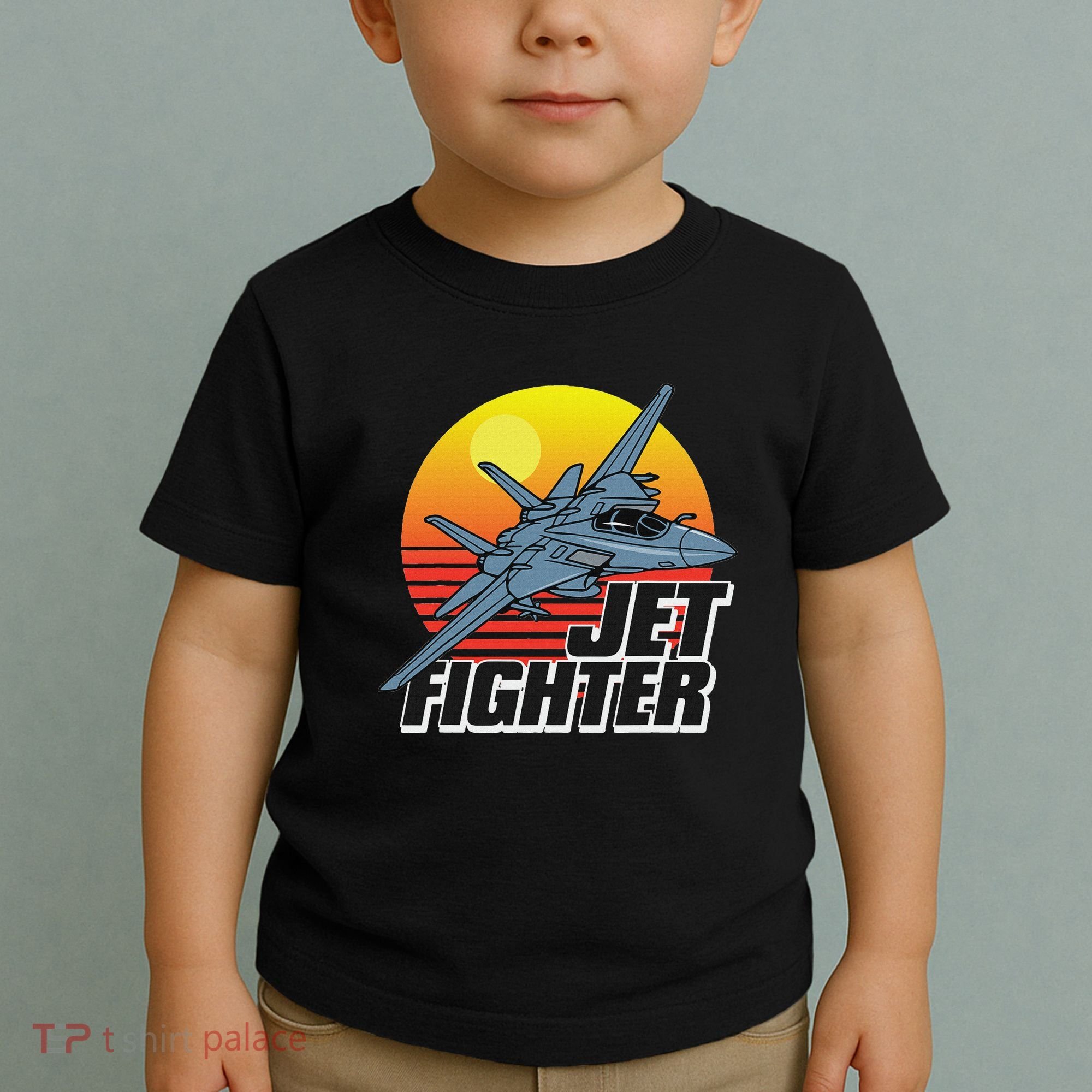 Born To Fly Fighter Jet Plane Airplane Toddler T-Shirt