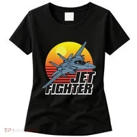 Born To Fly Fighter Jet Plane Airplane Women's T-Shirt thumb 0