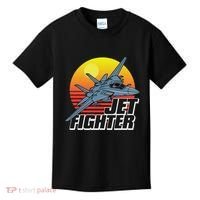 Born To Fly Fighter Jet Plane Airplane Kids T-Shirt thumb 0