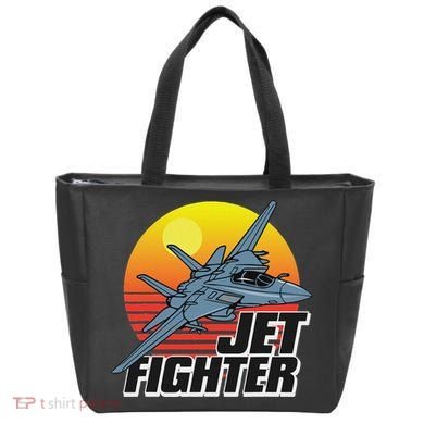 Born To Fly Fighter Jet Plane Airplane Tote Bag