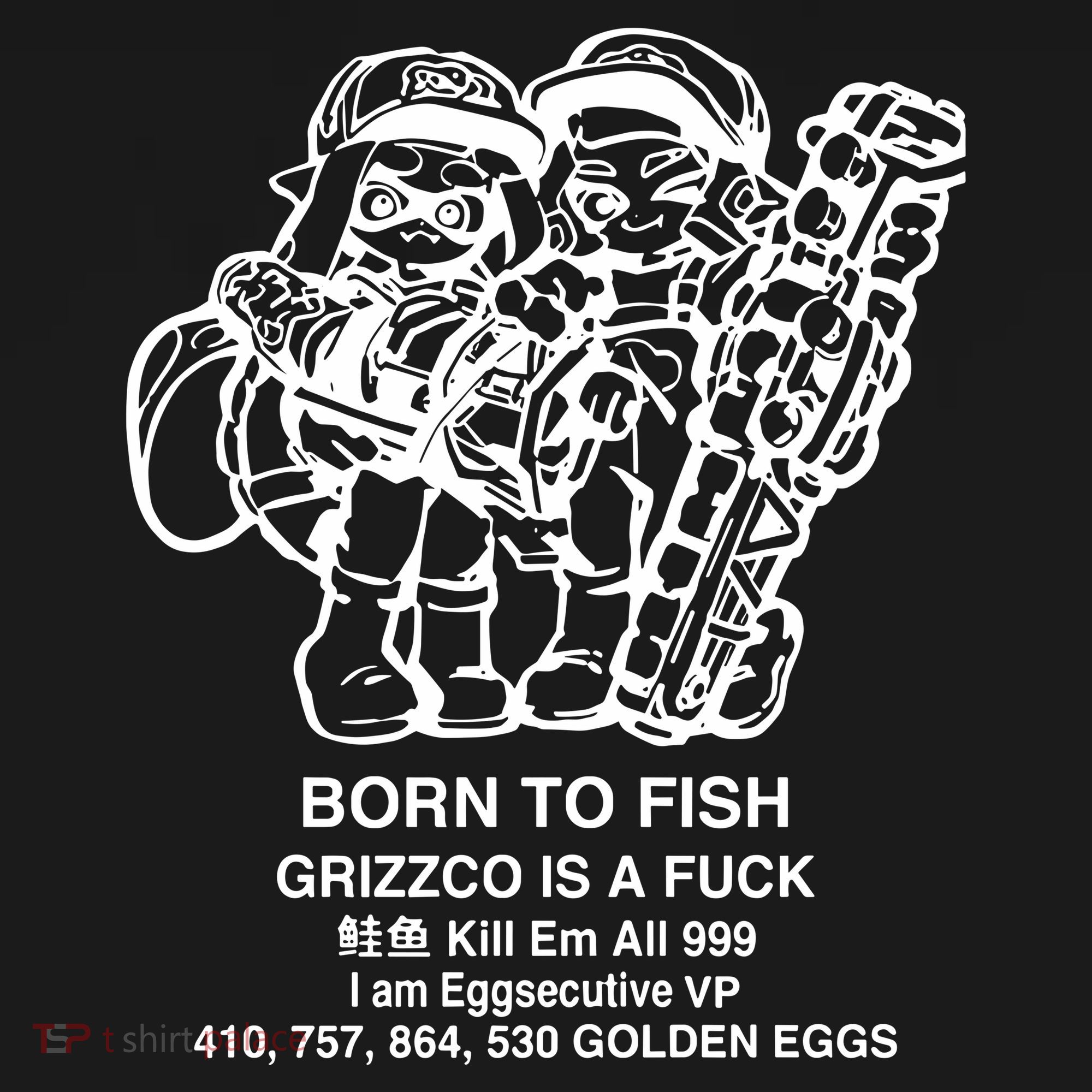 Born To Fish Grizzco Is A Fuck Kill Em All 999 Women's Tank Top