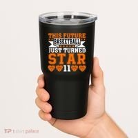 Basketball This Future Just Turned Star Tumbler thumb 2