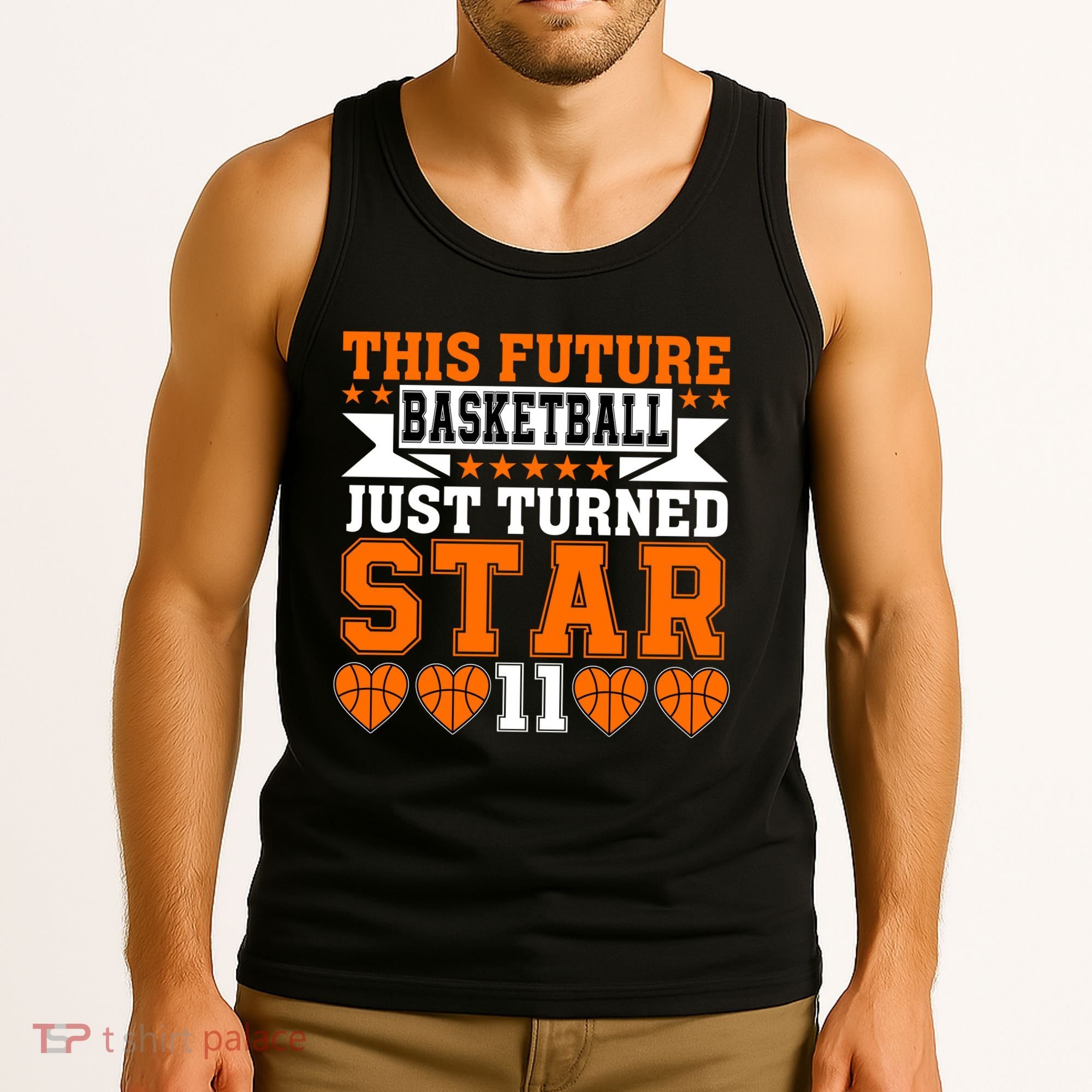 Basketball This Future Just Turned Star Tank Top