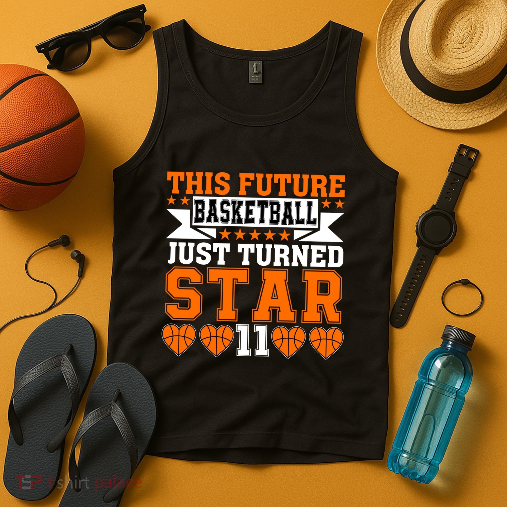 Basketball This Future Just Turned Star Tank Top