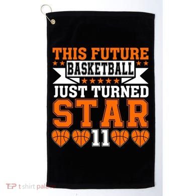 Basketball This Future Just Turned Star Golf Towel