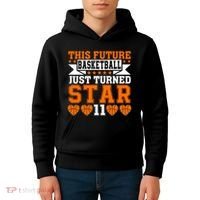 Basketball This Future Just Turned Star Kids Hoodie thumb 4