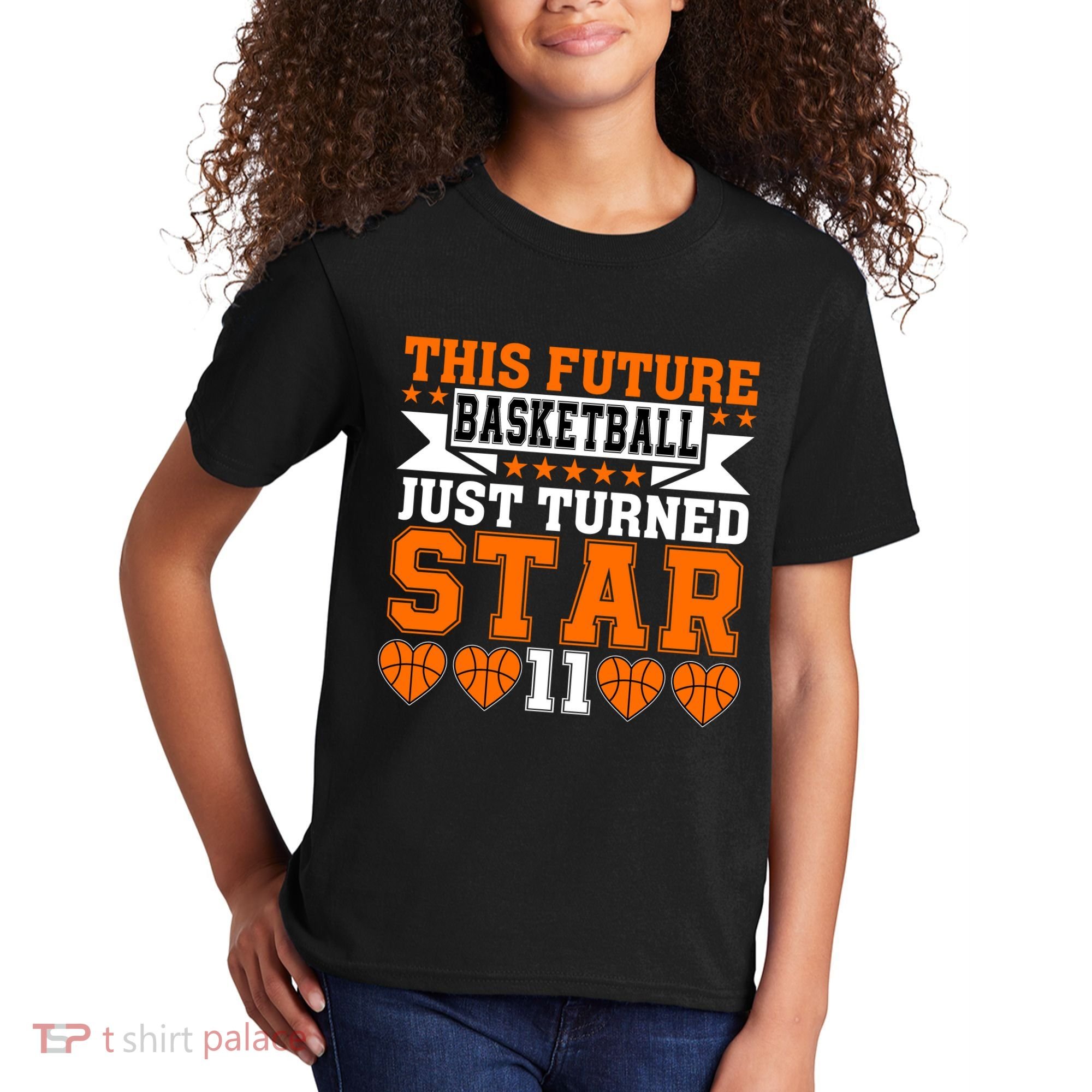 Basketball This Future Just Turned Star Kids T-Shirt