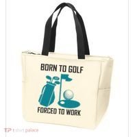 Born To Golf Forced To Work Tote Bag thumb 3