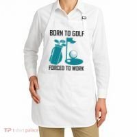 Born To Golf Forced To Work Apron thumb 2