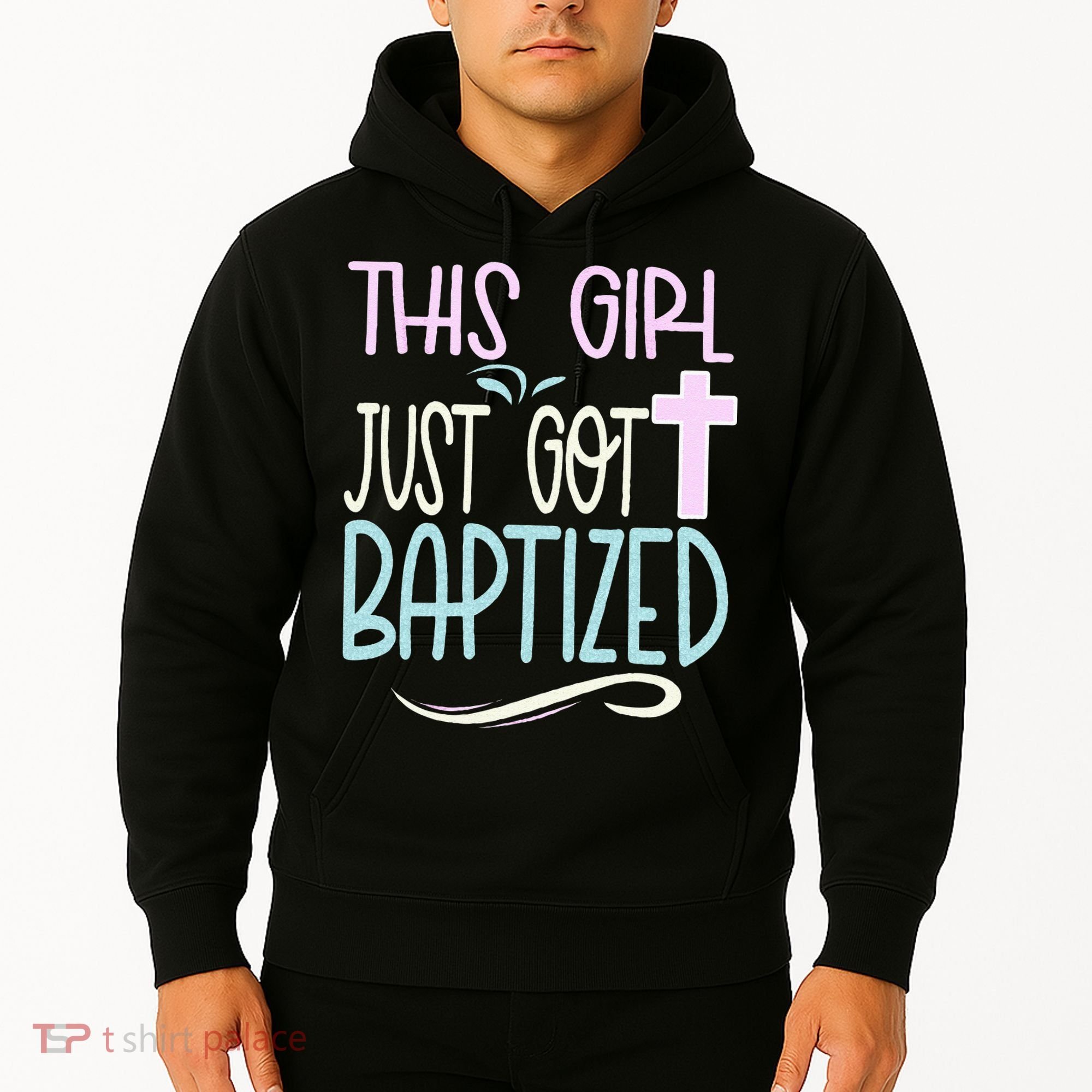 Baptism This Girl Baptized Christian 23 Hoodie