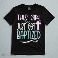 Baptism This Girl Baptized Christian 23 T-Shirt thumb 5