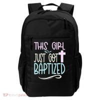 Baptism This Girl Baptized Christian 23 Backpack thumb 0