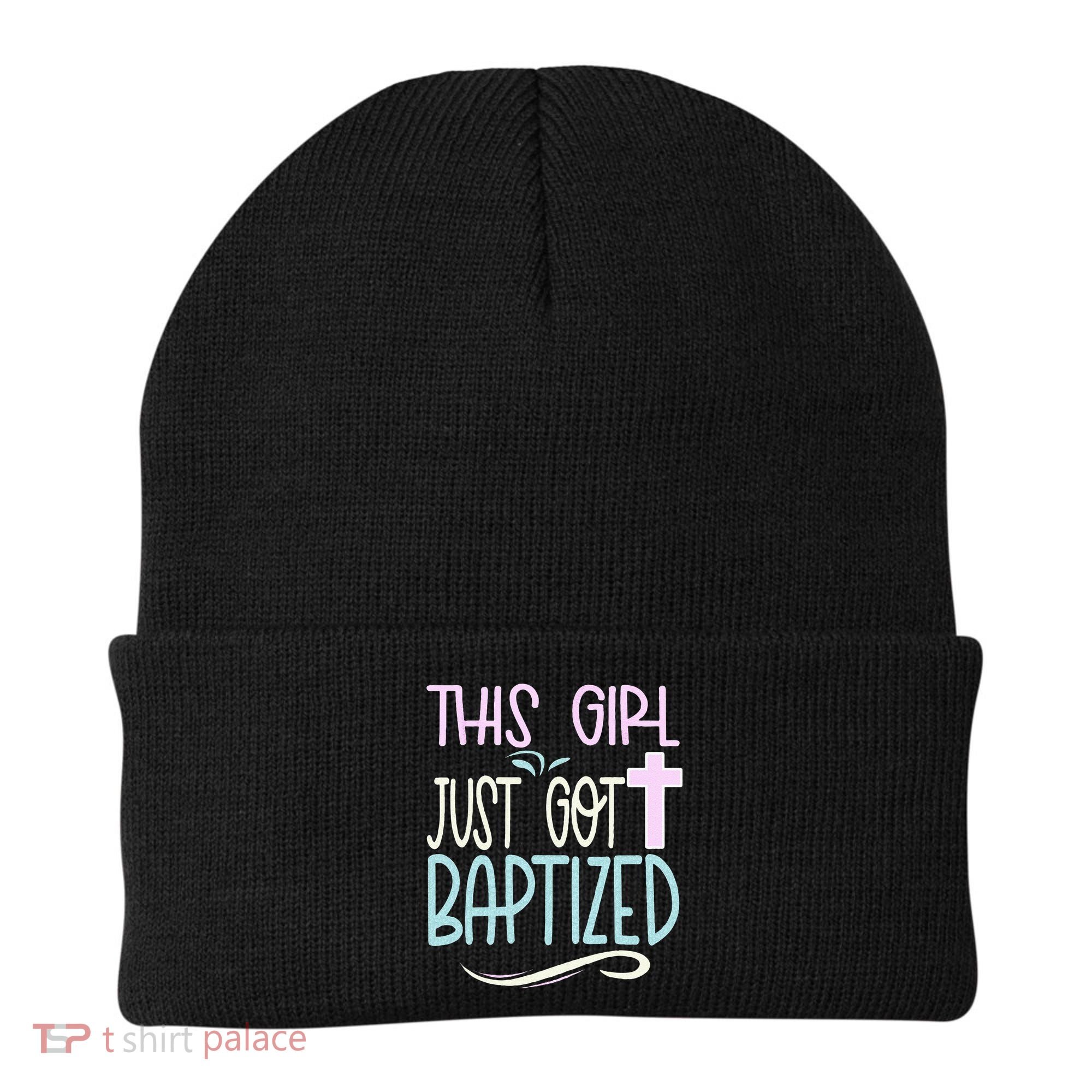 Baptism This Girl Baptized Christian 23 Beanie