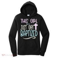 Baptism This Girl Baptized Christian 23 Women's Hoodie thumb 0