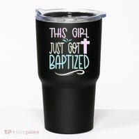 Baptism This Girl Baptized Christian 23 Tumbler thumb 0