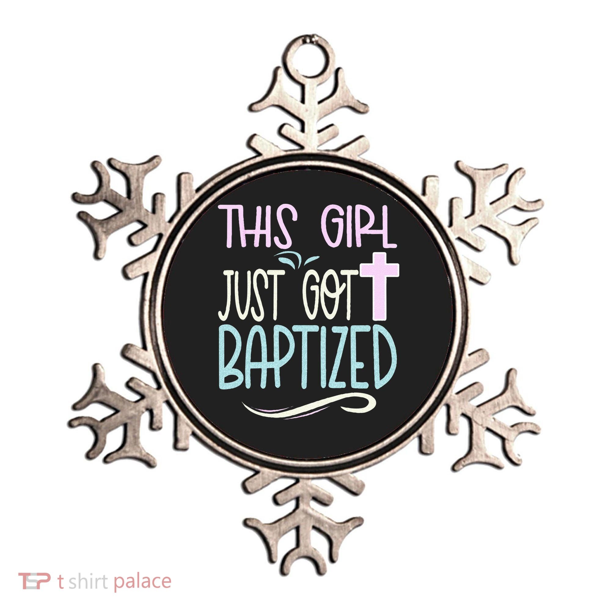 Baptism This Girl Baptized Christian 23 Ornament