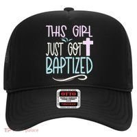Baptism This Girl Baptized Christian 23 Hat thumb 0