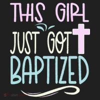 Baptism This Girl Baptized Christian 23 Hat thumb 2